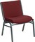 Flash Furniture 31.25&#x22; Burgundy Red Contemporary Square Stacking Chair with Arms